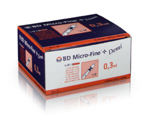 BD Micro Fine+ 0.3 ml U-100 - 100 pcs